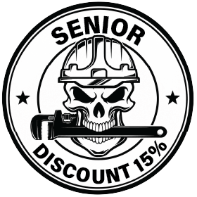 Senior Discount 15% Badge